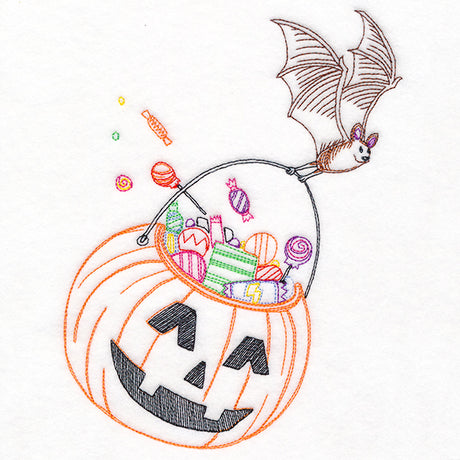Gone Batty for Trick-or-Treat Candy