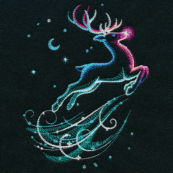 Moonlit Reindeer