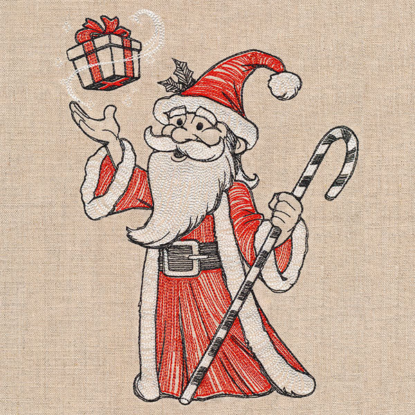 Merry Magic Santa