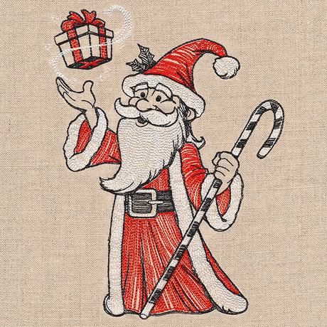 Merry Magic Santa