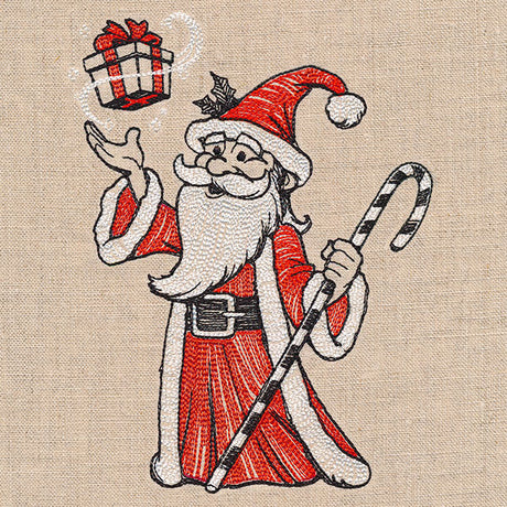 Merry Magic Santa