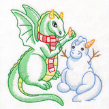 Snow Day Dragon