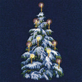 Glowing Candlelit Tree