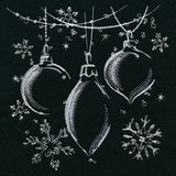 Christmas Flurries Ornaments