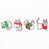 Christmas Cats in Sweaters