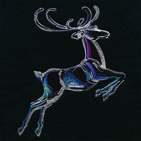 Blown Glass Christmas Reindeer