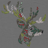 Merry Christmas Botanicals Reindeer