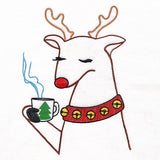 Not Before Coffee Christmas Reindeer