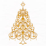 Draped in Splendor Christmas Tree