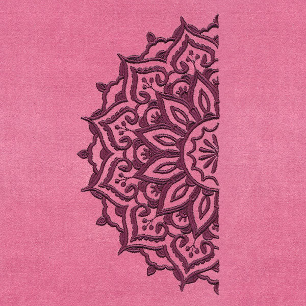 Delightful Details Half Mandala (Embossed)