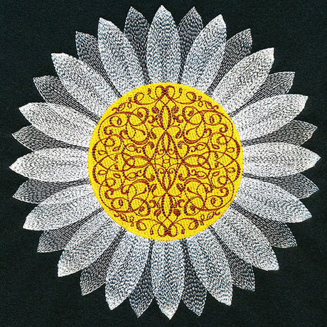 Botanical Filigree Daisy
