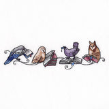 Lost in a Good Book Birds Border
