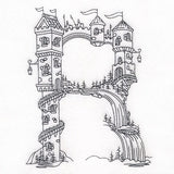 Read & Explore - Letter R Castle Scene