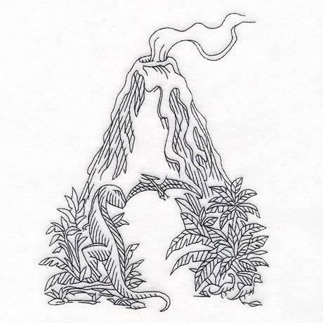 Read & Explore - Letter A Dinosaur Scene