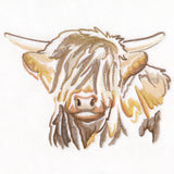 Wild Rainbow Highland Cow