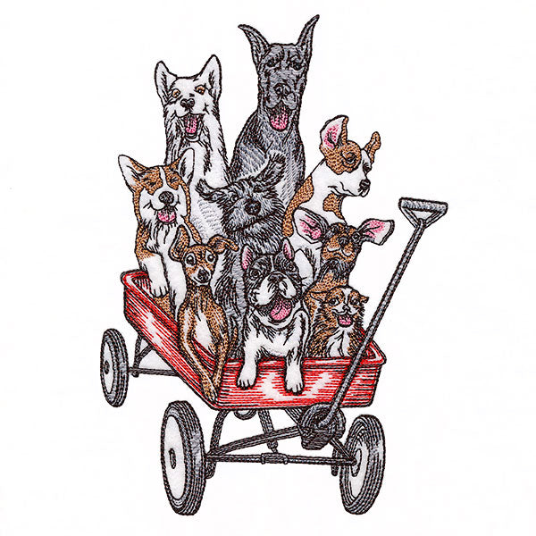 Wild & Wagging Dog Wagon Ride