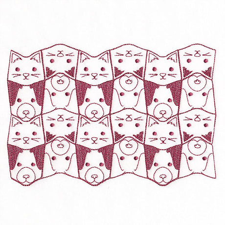 Repeat with Me Cat & Dog Border