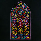 Mystical Enlightenment Stained Glass Window