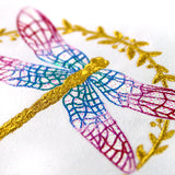 Laurels & Gold Dragonfly Circle
