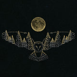 Under the Full Moon Forest Night Owl