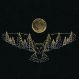 Under the Full Moon Forest Night Owl
