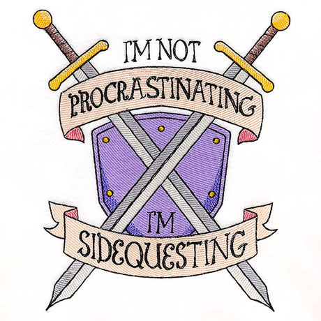 Procrastinating and Sidequests Shield