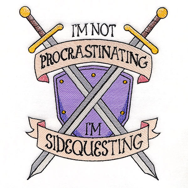 Procrastinating and Sidequests Shield