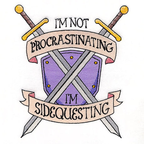 Procrastinating and Sidequests Shield
