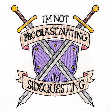 Procrastinating and Sidequests Shield