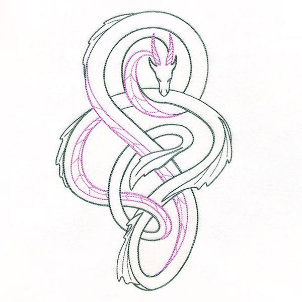 Knotwork Wyrm
