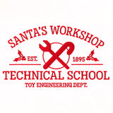 Santa’s Workshop Technical School Sign