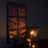 Haunted Halloween Scene Square 1