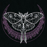 Mehndi Crescent Moon Luna Moth