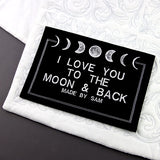 Moon Phases Quilt Label
