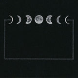Moon Phases Quilt Label