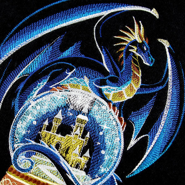 Snow Globe Magic Dragon
