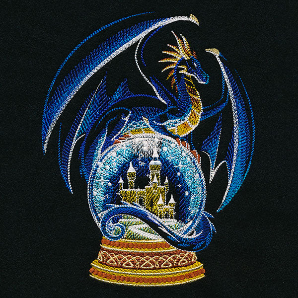 Snow Globe Magic Dragon