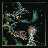 Dragons & Gingerbread Christmas Panel 2