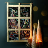 Dragons & Gingerbread Christmas Panel 3