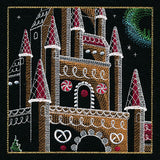 Dragons & Gingerbread Christmas Panel 3