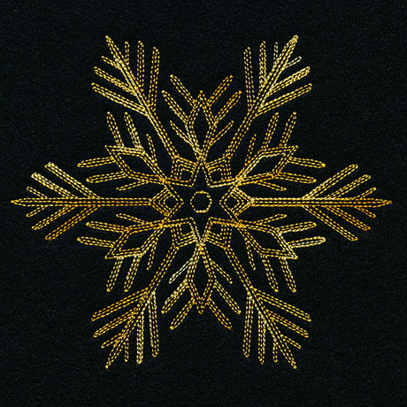Elements of Winter Snowflake 3
