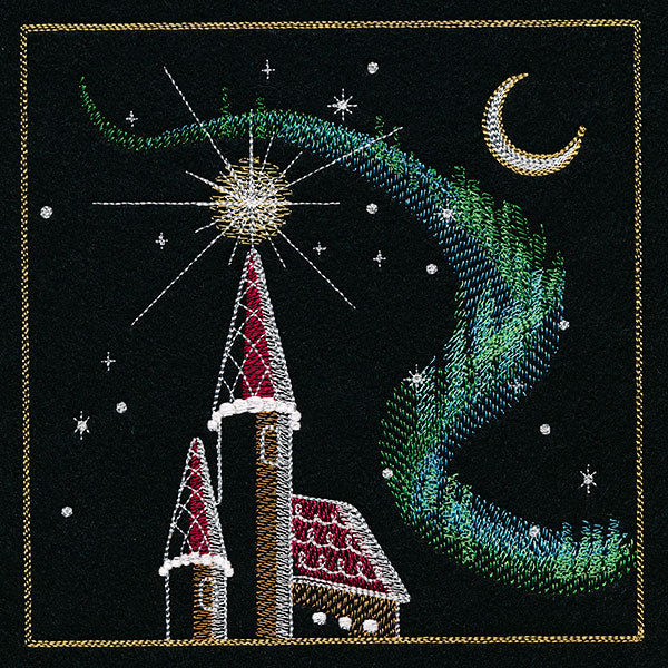 Reindeer & Gingerbread Christmas Panel 1