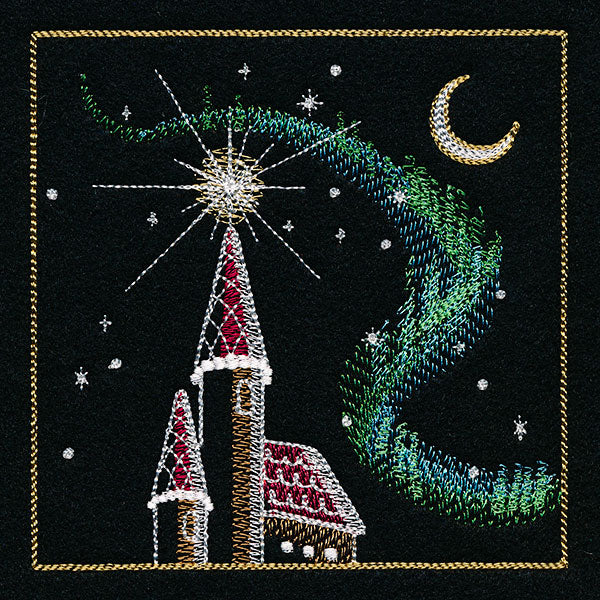 Reindeer & Gingerbread Christmas Panel 1