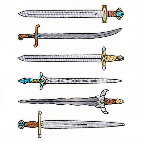 Mystic Sword Border