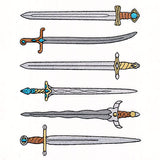 Mystic Sword Border
