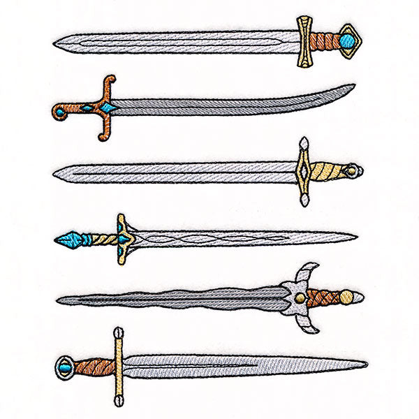 Mystic Sword Border