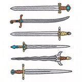 Mystic Sword Border