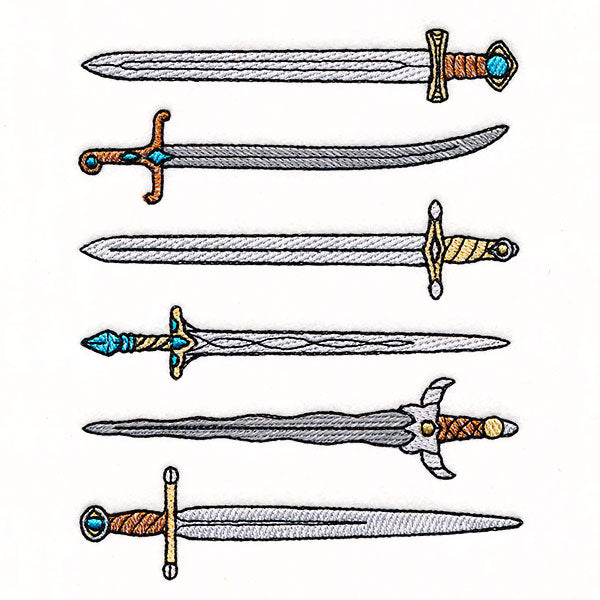 Mystic Sword Border