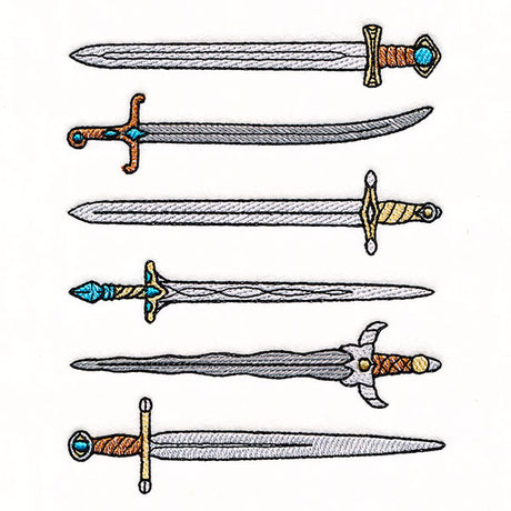 Mystic Sword Border