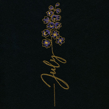 July Birth Flower - Larkspur